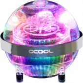 Alphacool Eisball Digital RGB - Plexi, zbiornik wyrĂłwnawczy (przezroczysty, do D5 / VPP, bez pompy)